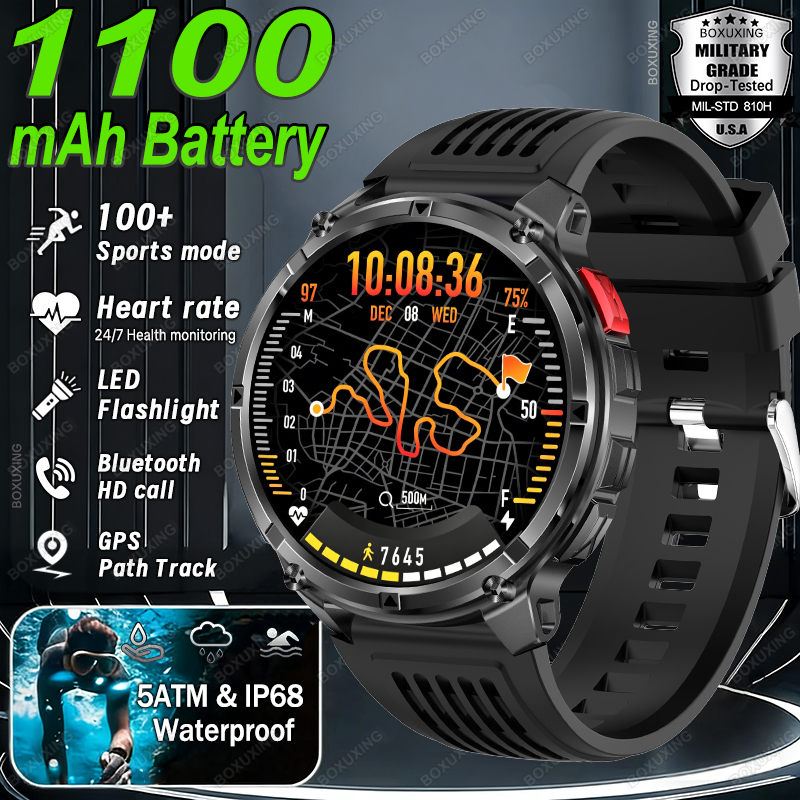 Compass Lensatic - New Military Grade 1100mAh Battery Smart