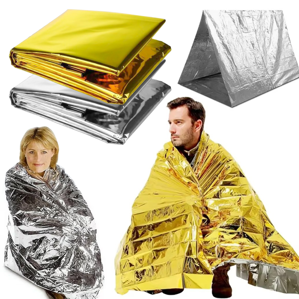 Emergency Mylar Tent - Mylar foil Emergency Survival Blanket Waterproof