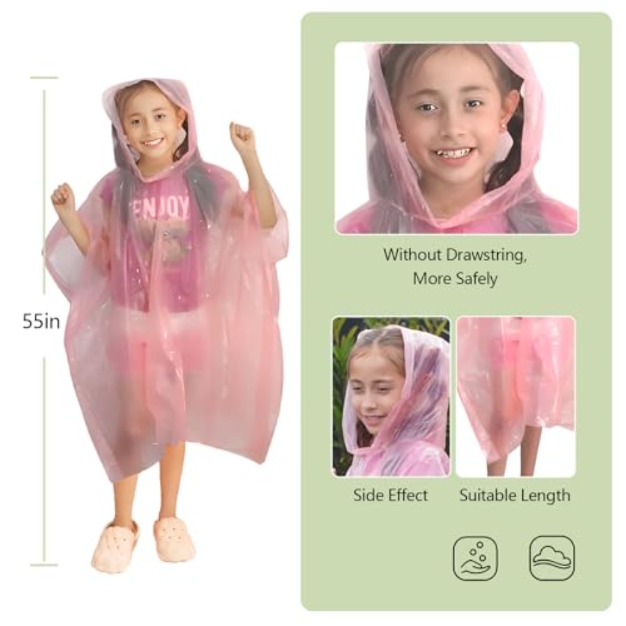 Emergency Disposable Rain Ponc - Emergency Poncho Rain recension och pris