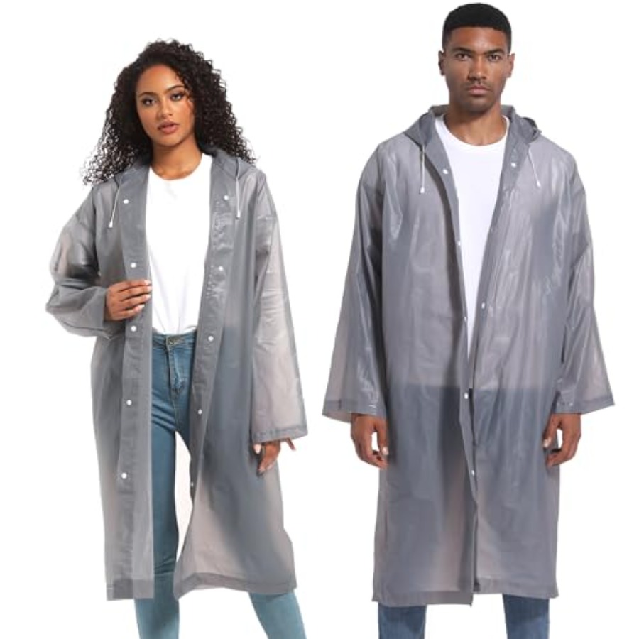 Rain Ponchos for Adults Rainco - Emergency Poncho Rain recension och pris