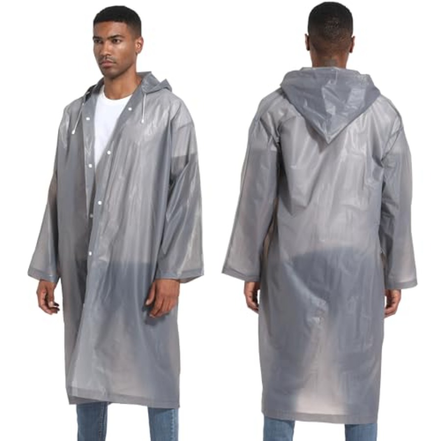 Rain Ponchos for Adults Rainco - Emergency Poncho Rain recension och pris
