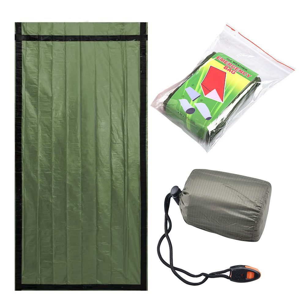 210x90cm Waterproof Portable R - Survival Blanket Reflective recension och pris