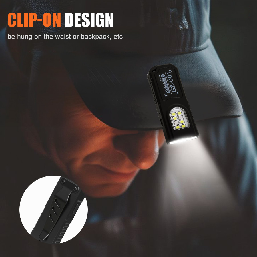 Powerful Mini COB LED Keychain - Fishing Kit Compact recension och pris