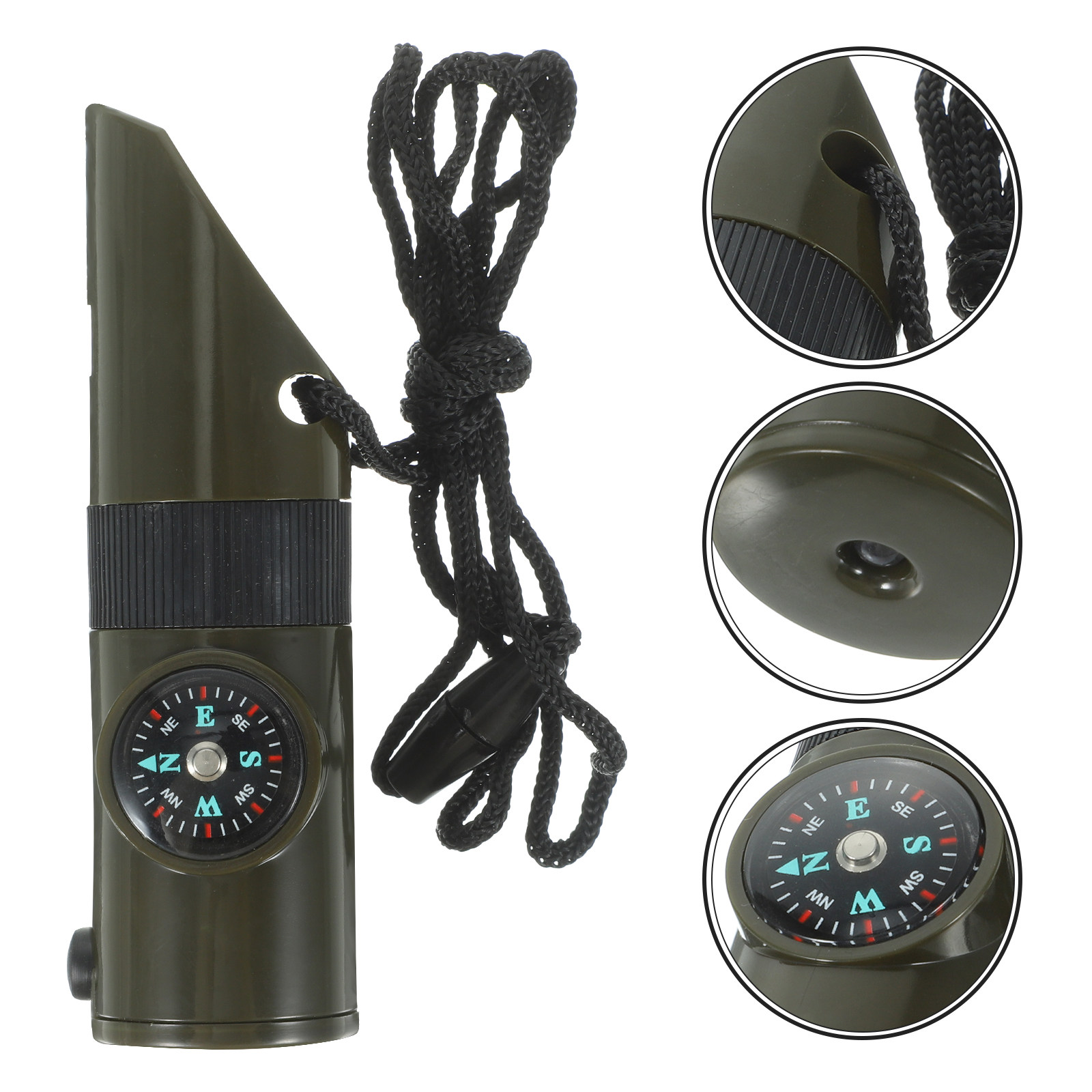 2Pcs 7-in-1 Survival Whistle A - Emergency Whistle Loud recension och pris