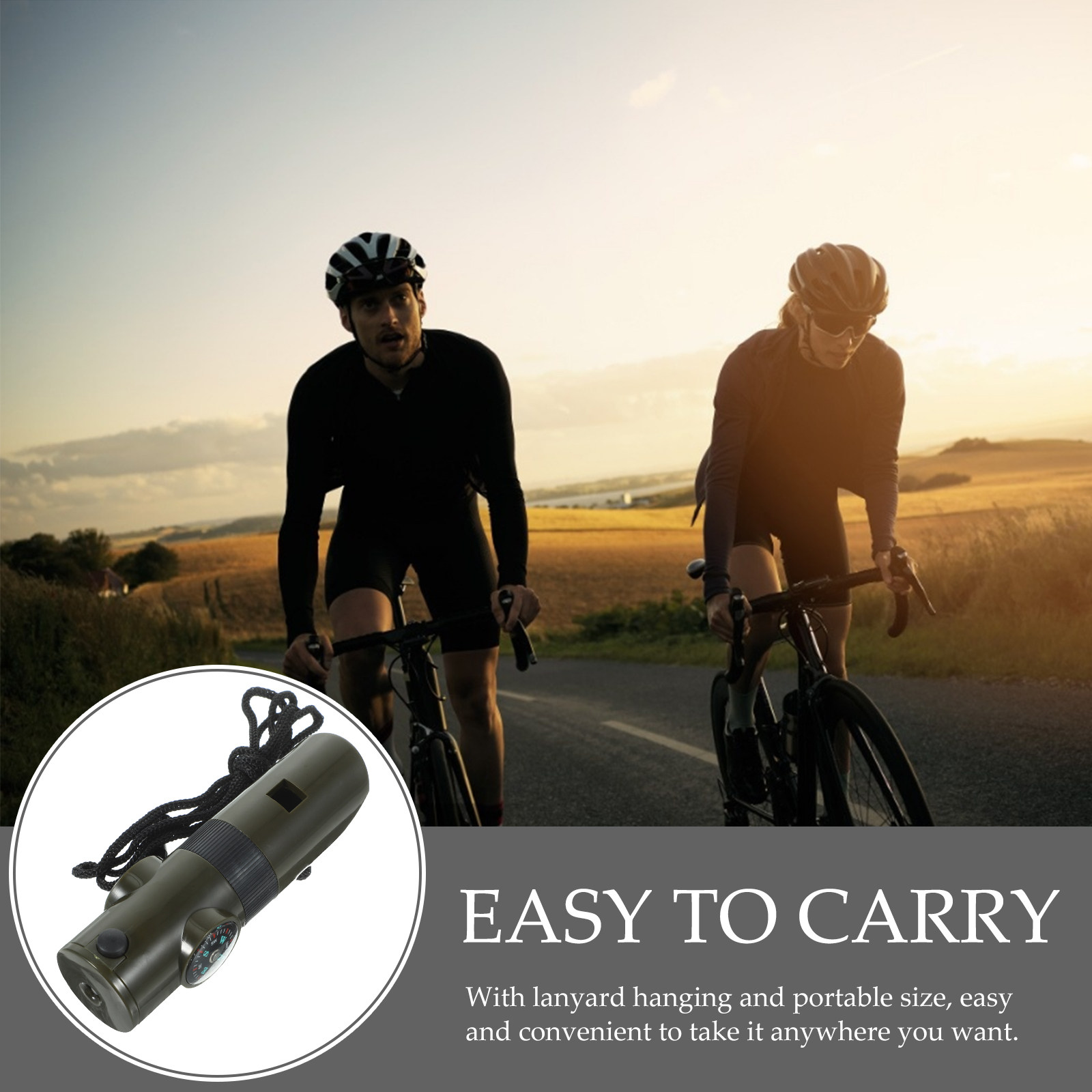 2Pcs 7-in-1 Survival Whistle A - Emergency Whistle Loud recension och pris