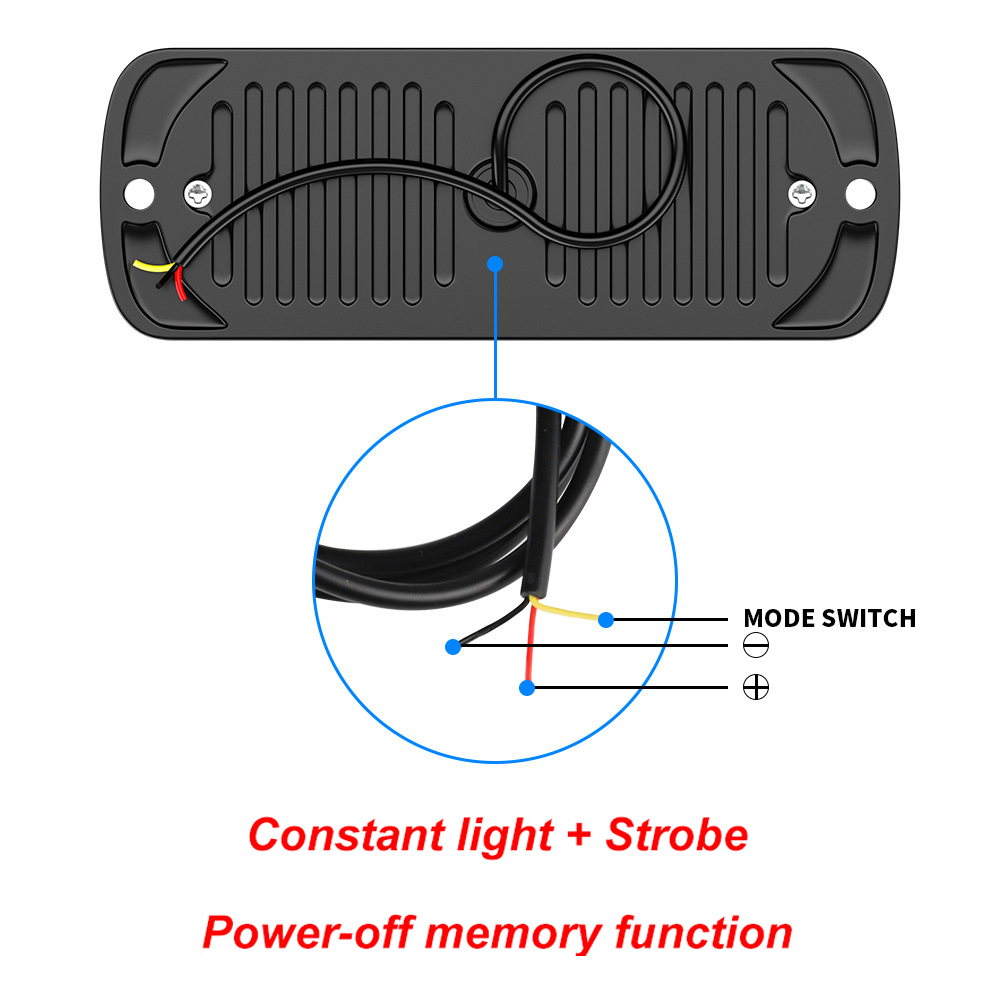 1pcs Led Strobe Warning Light  - Sos Light Strobe recension och pris