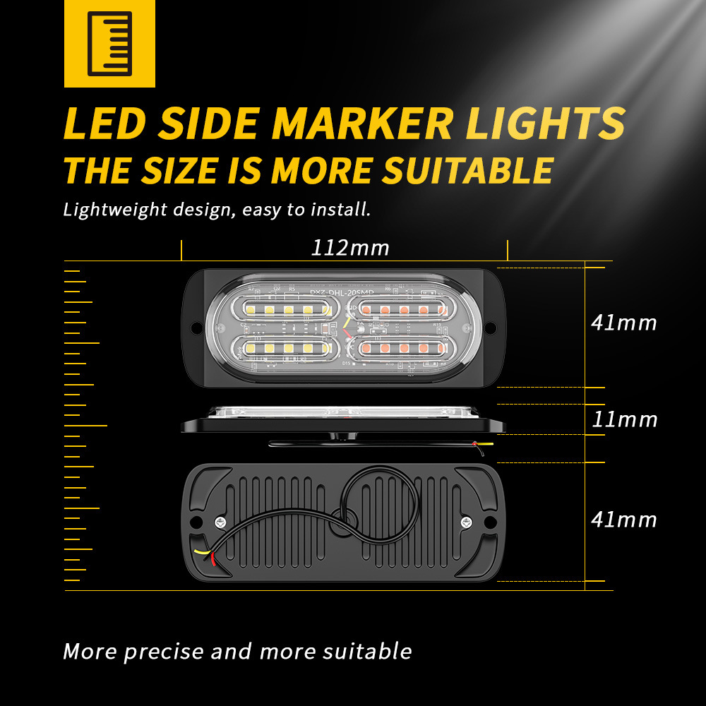 1pcs Led Strobe Warning Light  - Sos Light Strobe recension och pris