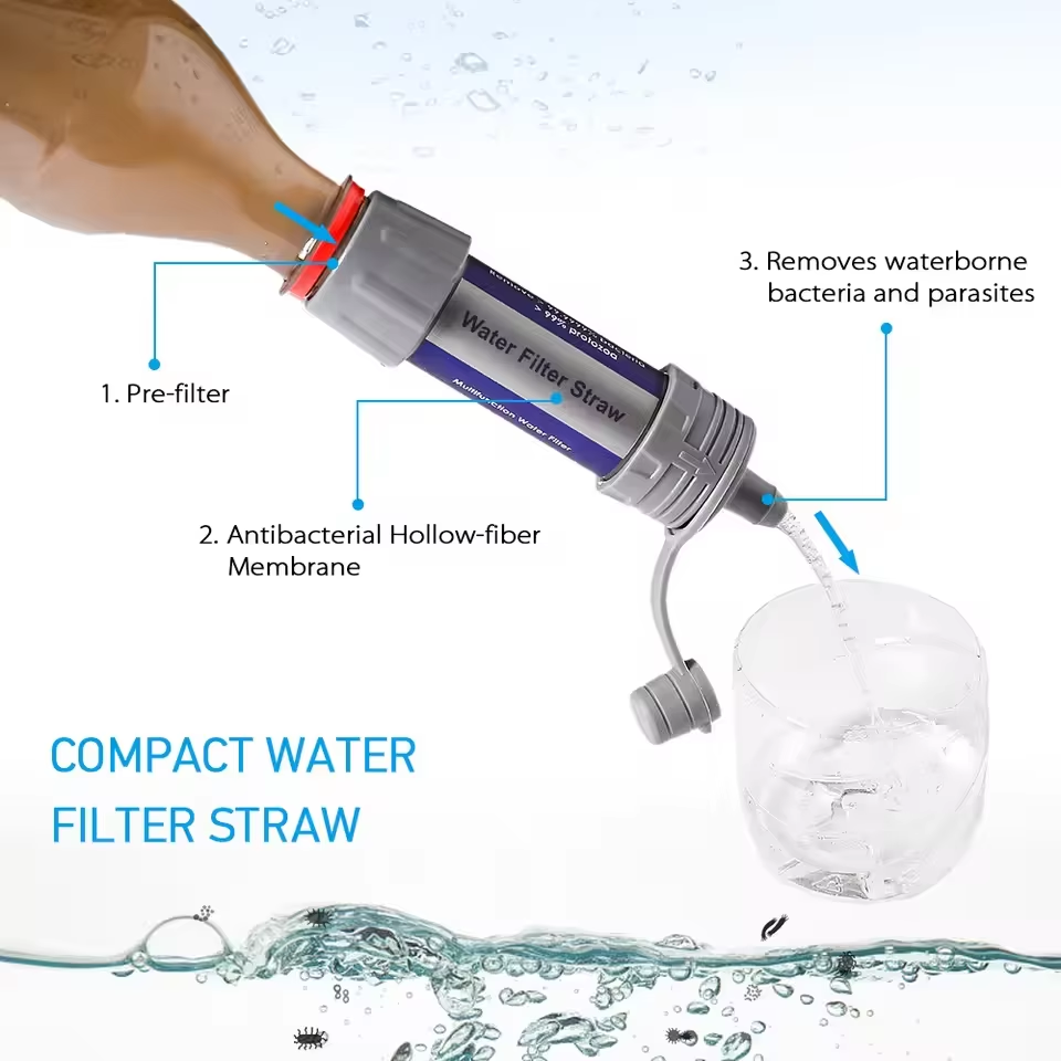 Outdoor Portable Water Filter  - Bivy Bag Emergency recension och pris