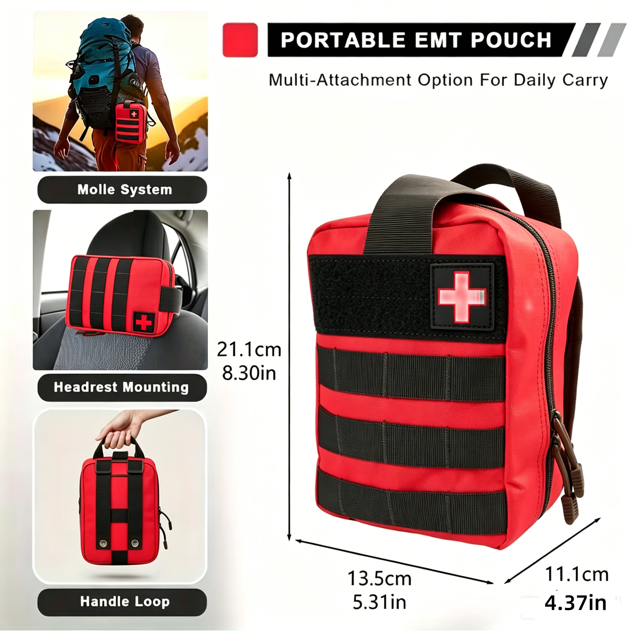 363pcs First Aid Kit Bag All P - Bivy Bag Emergency recension och pris