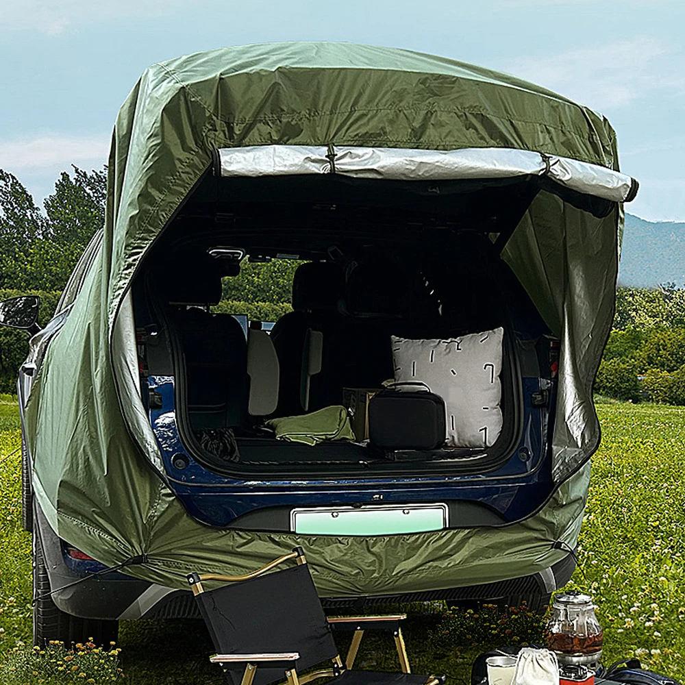 Outdoor Car Rear Extension Ten - Emergency Mylar Tent recension och pris