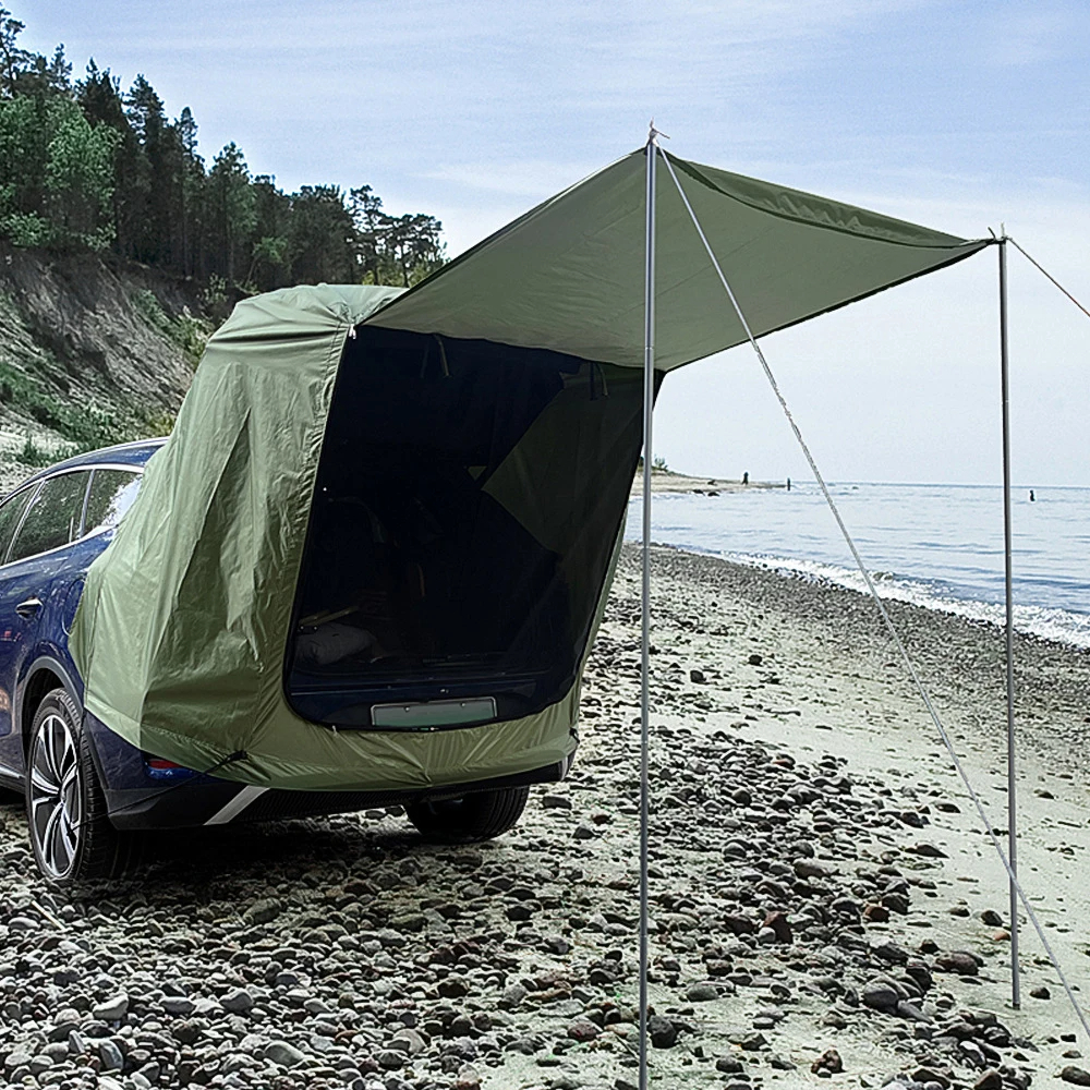 Outdoor Car Rear Extension Ten - Emergency Mylar Tent recension och pris