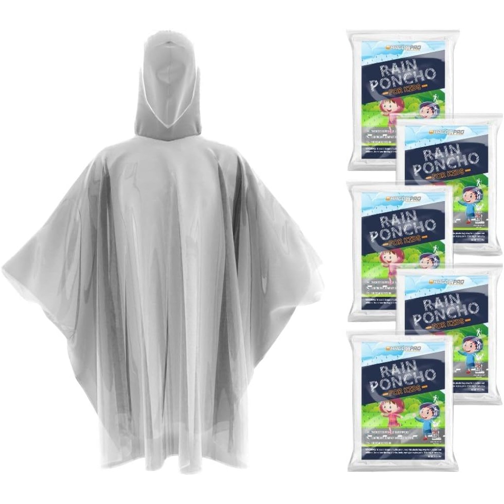 Hagon PRO Disposable Rain Ponc - Emergency Poncho Rain recension och pris