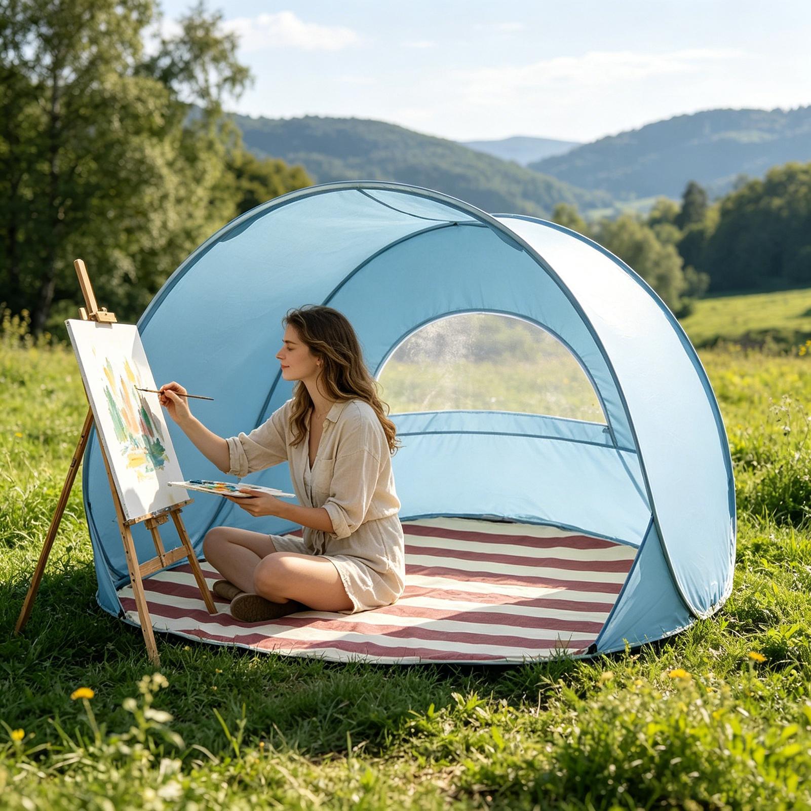 Beach Tent For Kids Lightweigh - Emergency Mylar Tent recension och pris