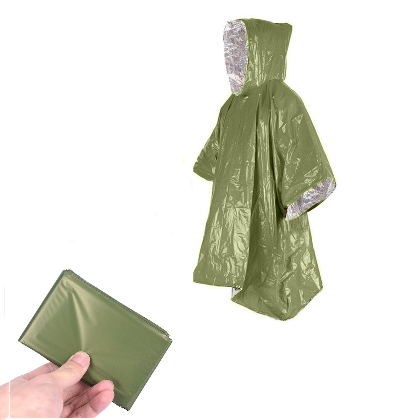 Emergency Survival Thermal Rai - Survival Blanket Reflective recension och pris