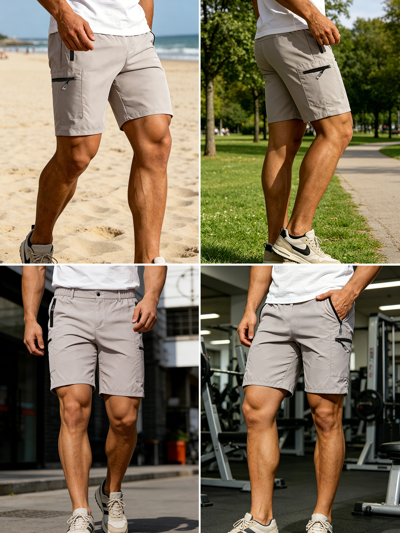 Men's Short Cargo Shorts Multi - Fishing Kit Compact recension och pris