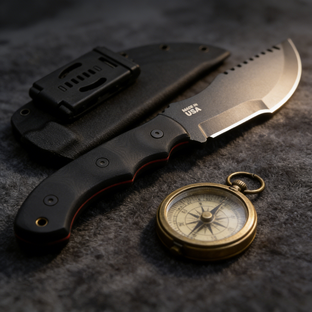 TOPS Tracker - Jungle Rescue K - Bushcraft Knife Fixed recension och pris