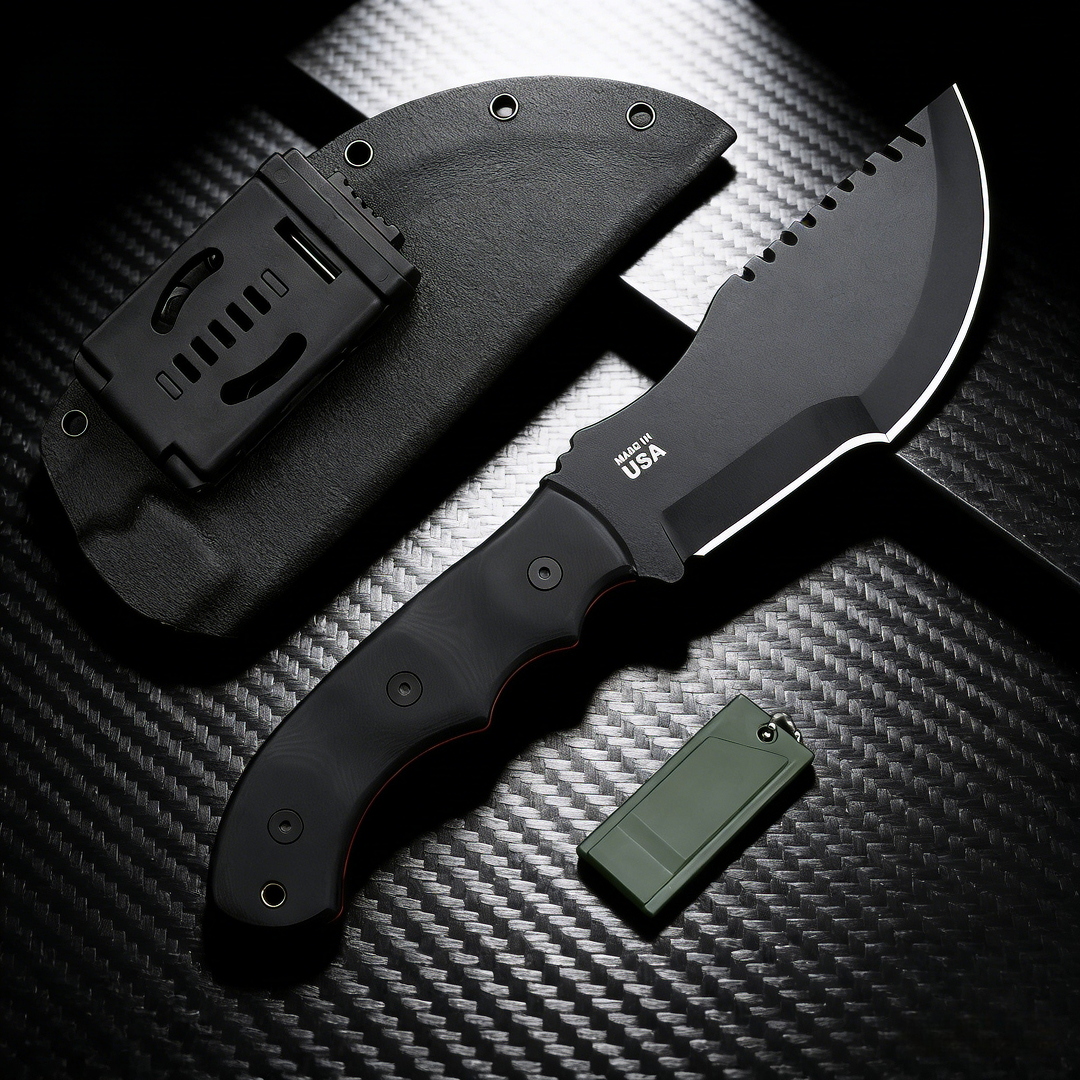 TOPS Tracker - Jungle Rescue K - Bushcraft Knife Fixed recension och pris