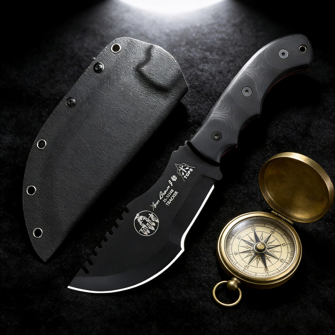 TOPS Tracker - Jungle Rescue K - Bushcraft Knife Fixed recension och pris
