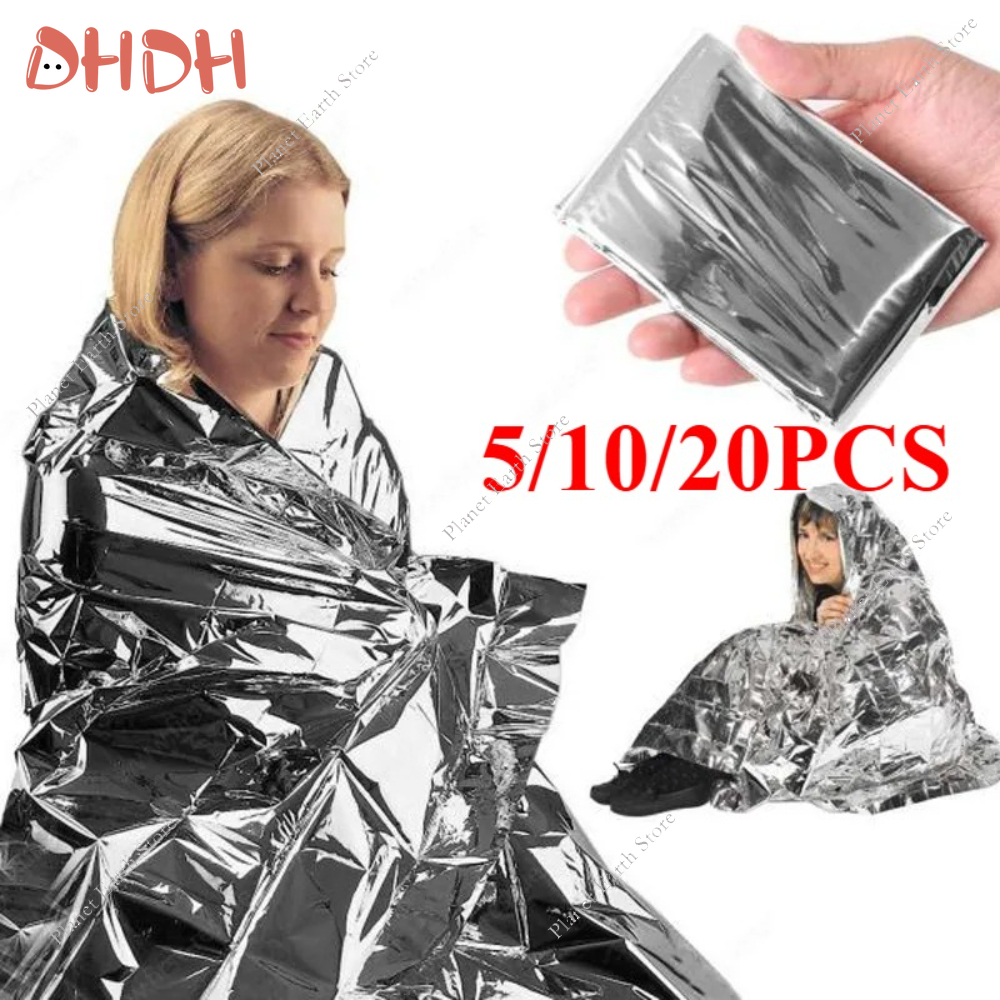 Emergency Thermal Blanket 5/10 - Survival Blanket Reflective recension och pris
