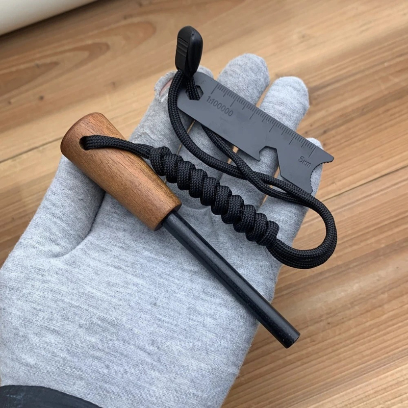 2-in-1 Bushcraft Magnesium Fir - Magnesium Fire Starter recension och pris