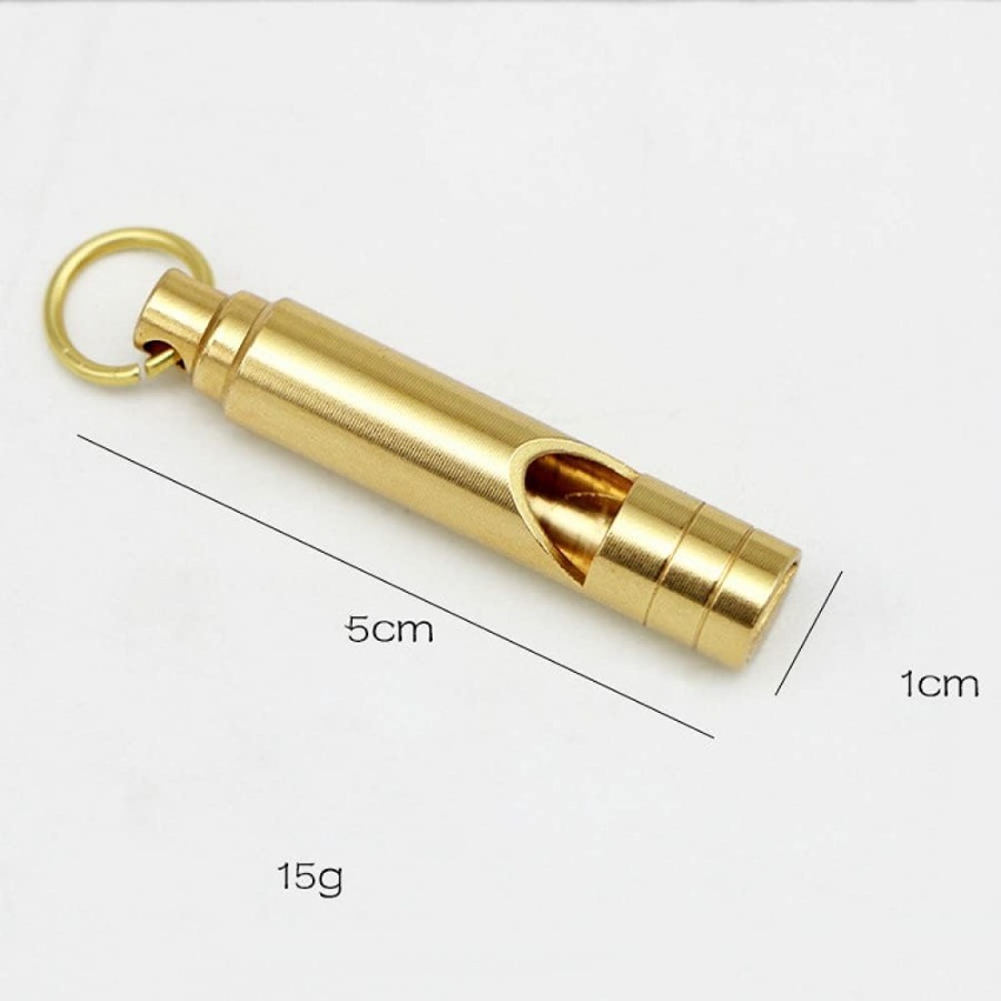 1/5pcs Brass Metal Emergency W - Emergency Whistle Loud recension och pris