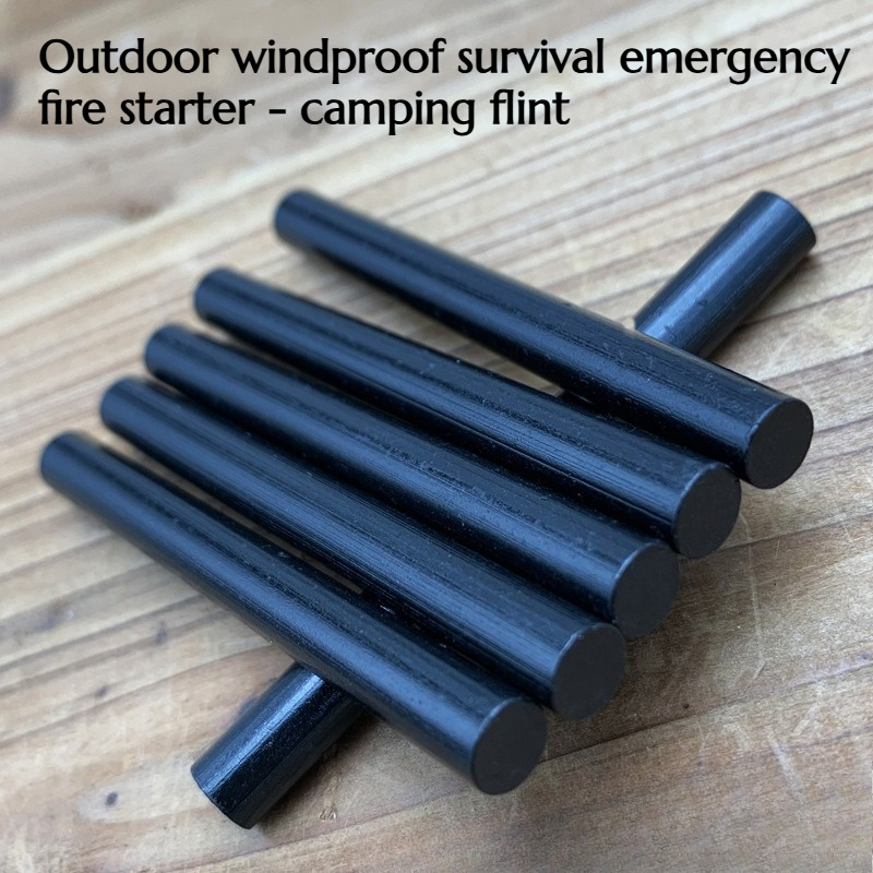 2PCS Large-sized Solid Fire-st - Magnesium Fire Starter recension och pris