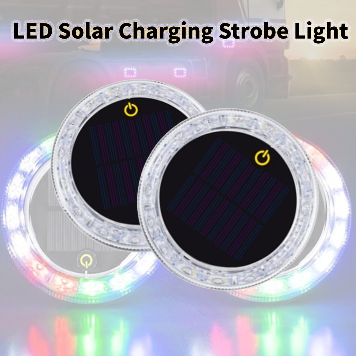 1/2x Car Wireless Strobe Touch - Sos Light Strobe recension och pris