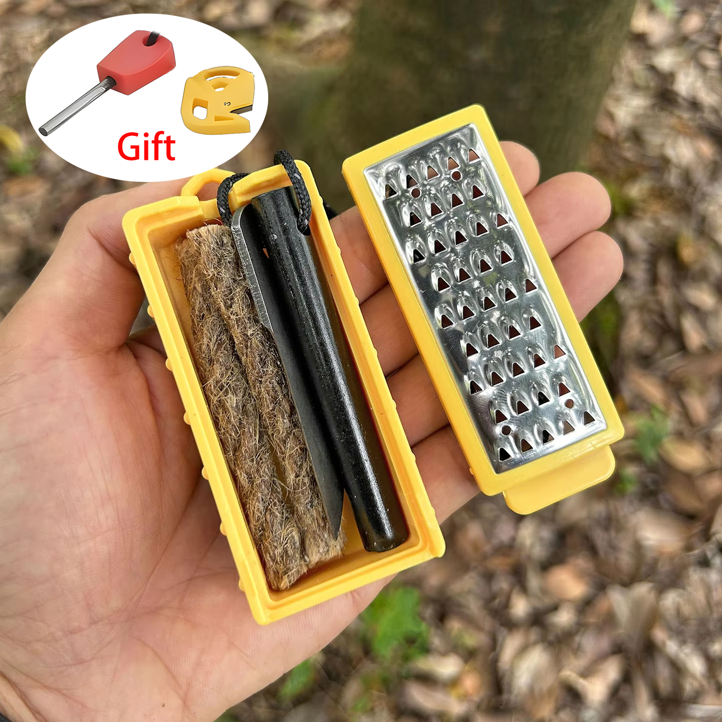 Outdoor Flint Set Fire Equipme - Fire Starting Kit recension och pris