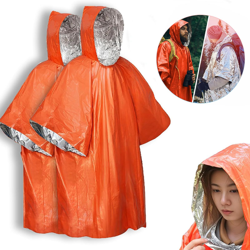 1-10PCS Compact Thermal Emerge - Survival Blanket Reflective recension och pris