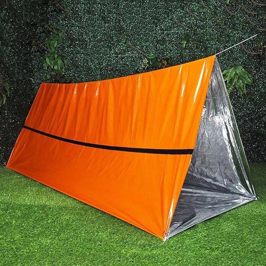 Portable Emergency Pyramid Ten - Survival Blanket Reflective recension och pris