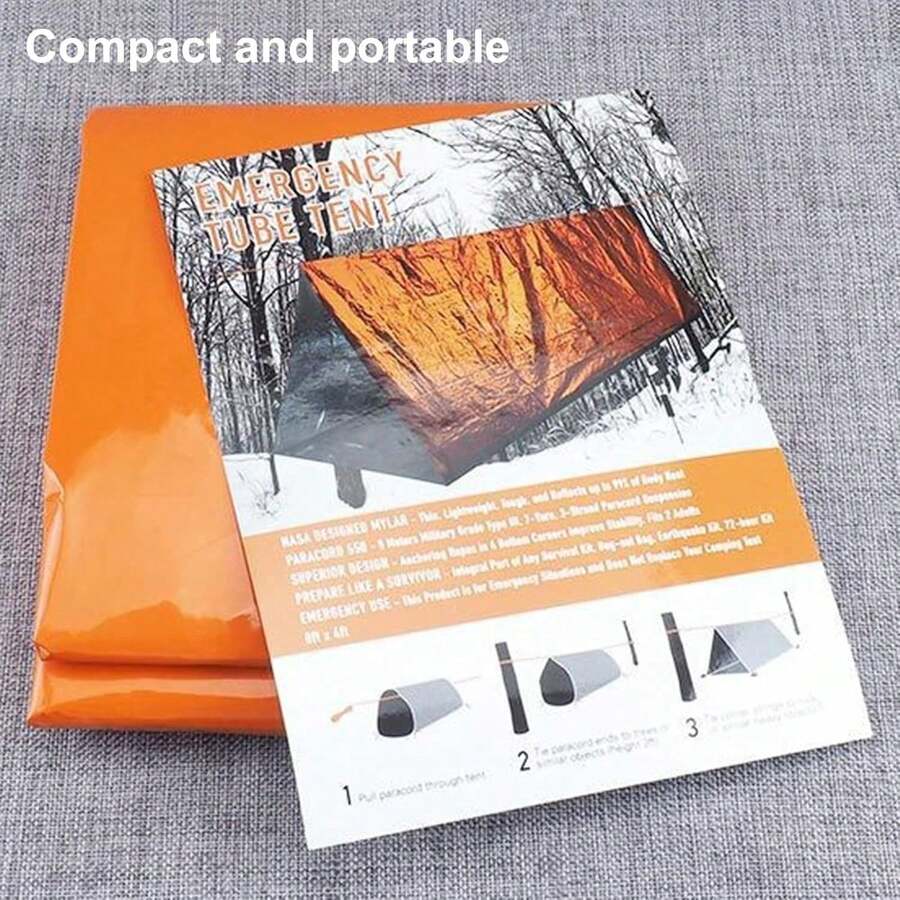 Portable Emergency Pyramid Ten - Survival Blanket Reflective recension och pris