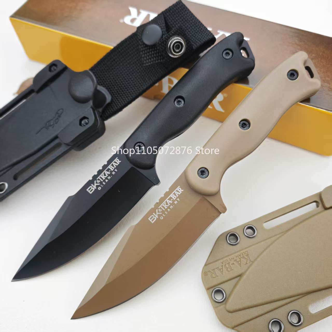 BK18 Outdoor Fixed Blade Utili - Bushcraft Knife Fixed recension och pris
