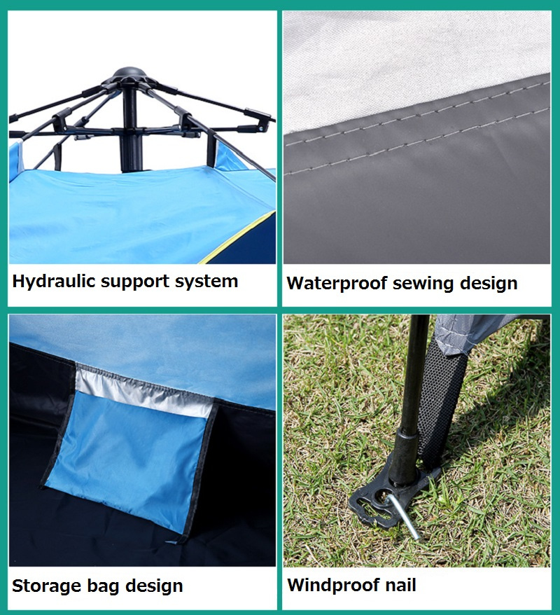 1-2/3-4 Person Fully Automatic - Emergency Mylar Tent recension och pris