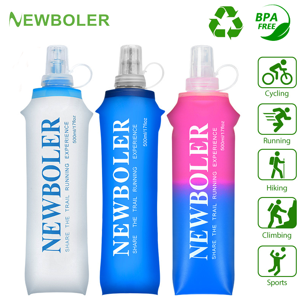 NEWBOLER Water Bottle Folding  - Water Bag Collapsible recension och pris