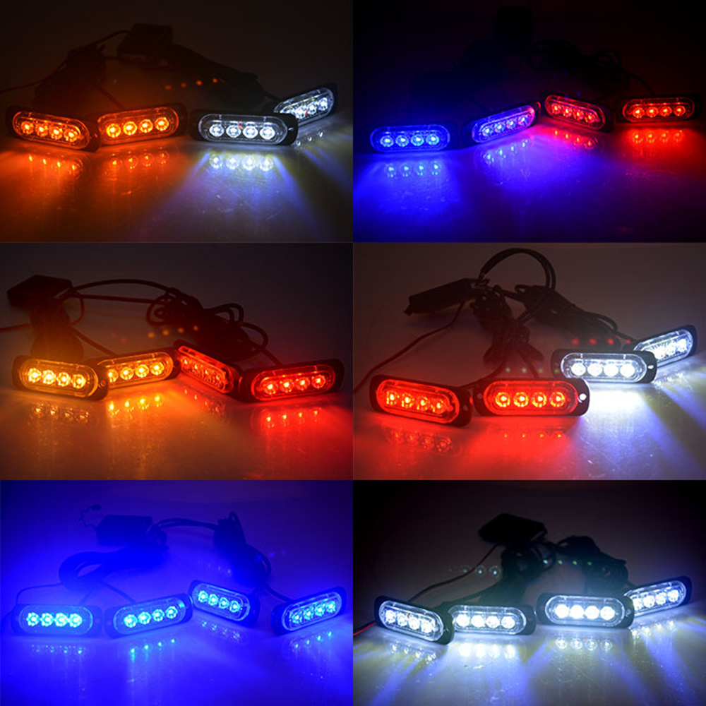 Wireless Grille Police Lights  - Sos Light Strobe recension och pris
