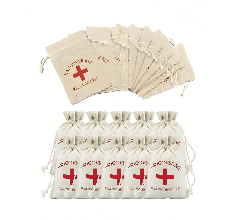 2/5PCS Hangover Emergency Kit, - Bivy Bag Emergency recension och pris