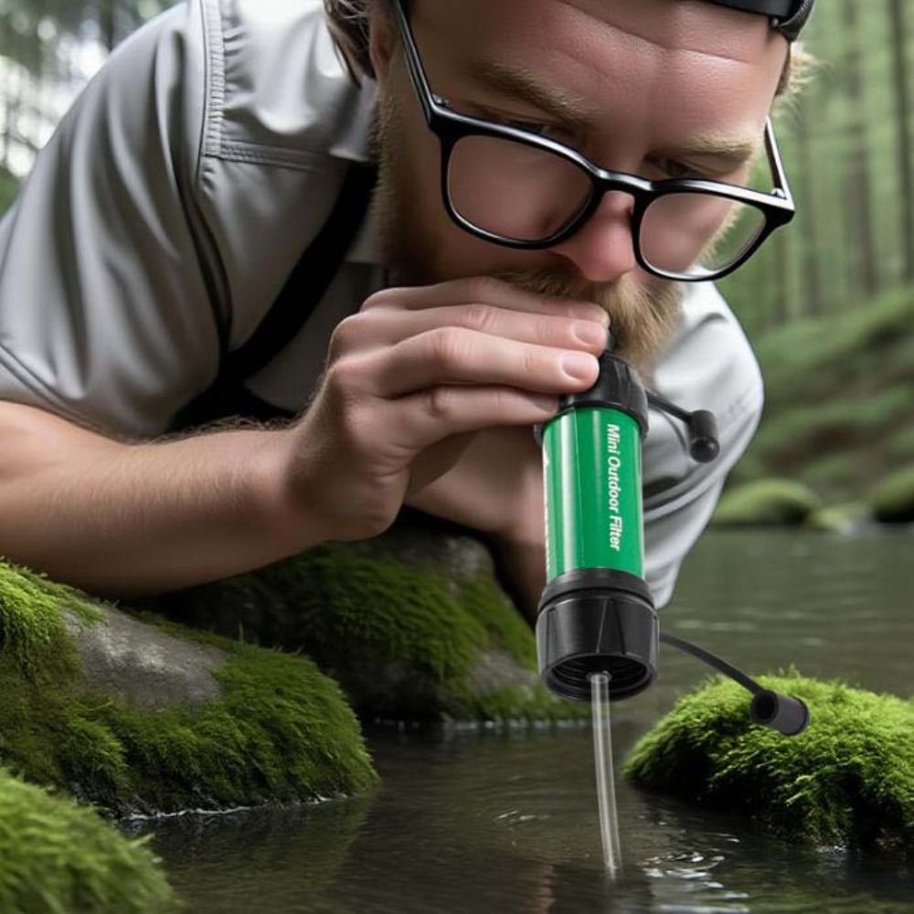 Mini Mini Water Filter Straw S - Water Purification Straw recension och pris