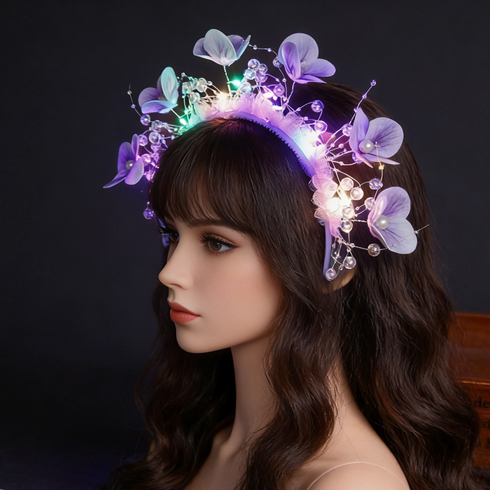Glowing Flower Butterfly Headb - Sos Light Strobe recension och pris