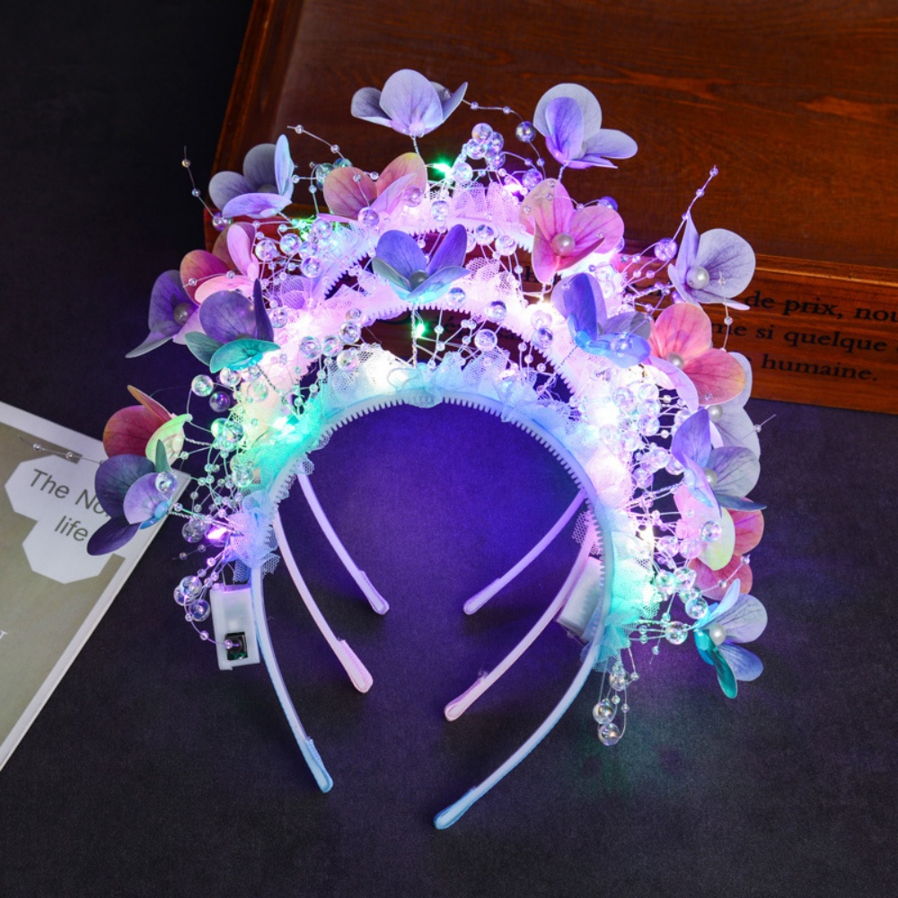 Glowing Flower Butterfly Headb - Sos Light Strobe recension och pris