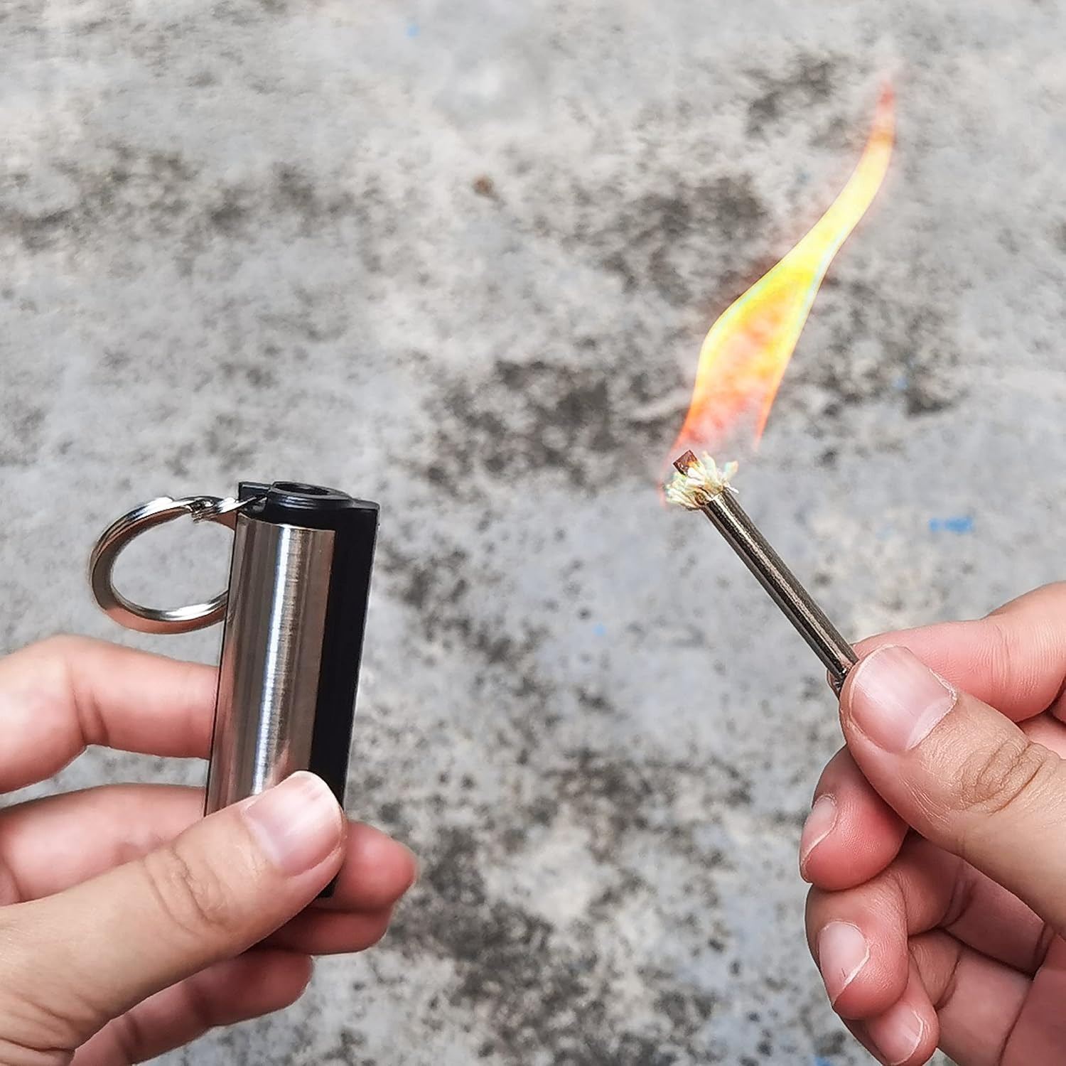 1-5-pack Magnesium flint set,  - Magnesium Fire Starter recension och pris