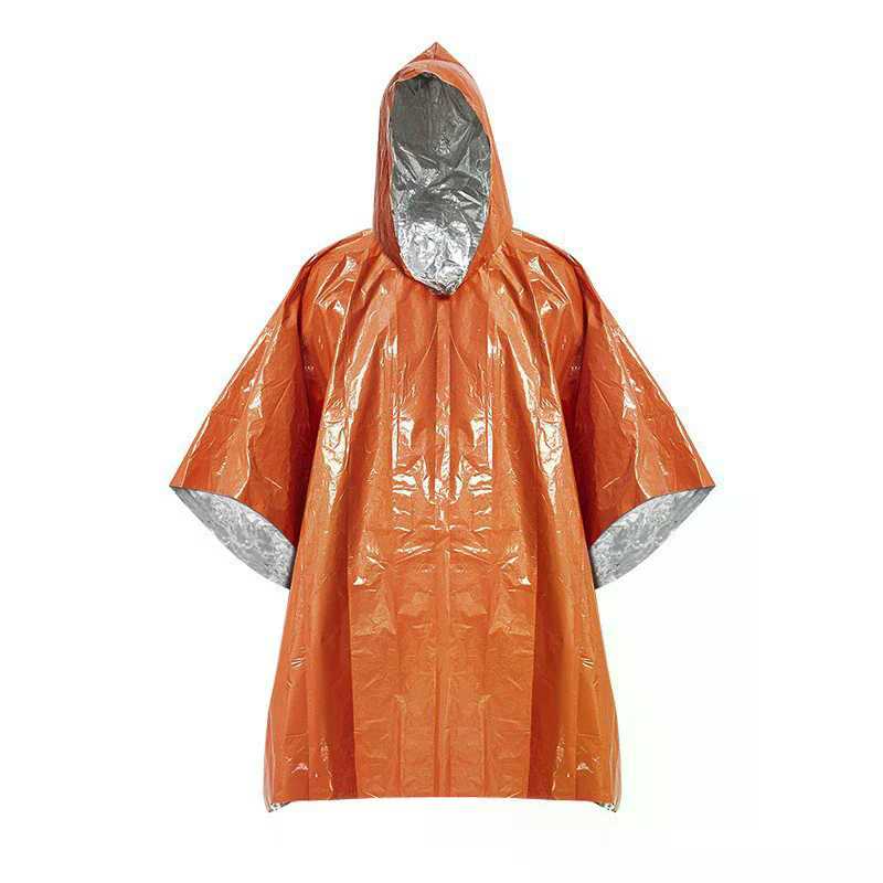4PCS Emergency Survival Rain H - Survival Blanket Reflective recension och pris