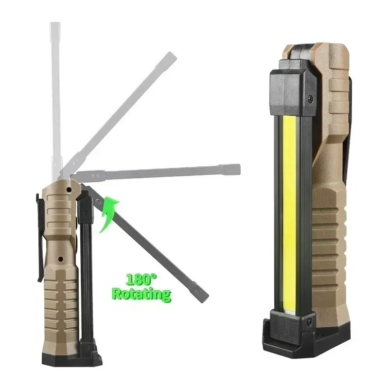 Folding COB Portable LED Work  - Sos Light Strobe recension och pris