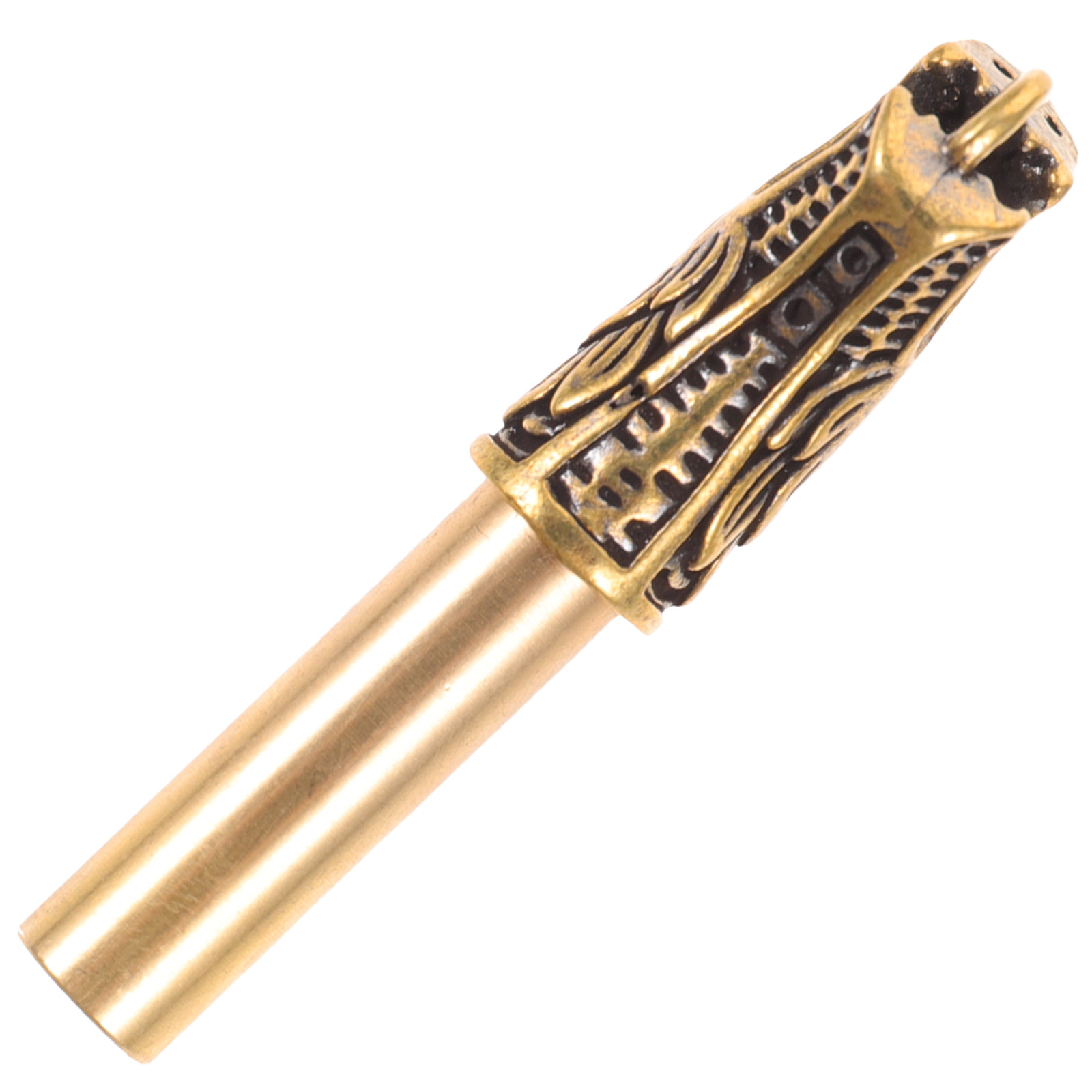 Delicate Brass Whistle Keychai - Emergency Whistle Loud recension och pris
