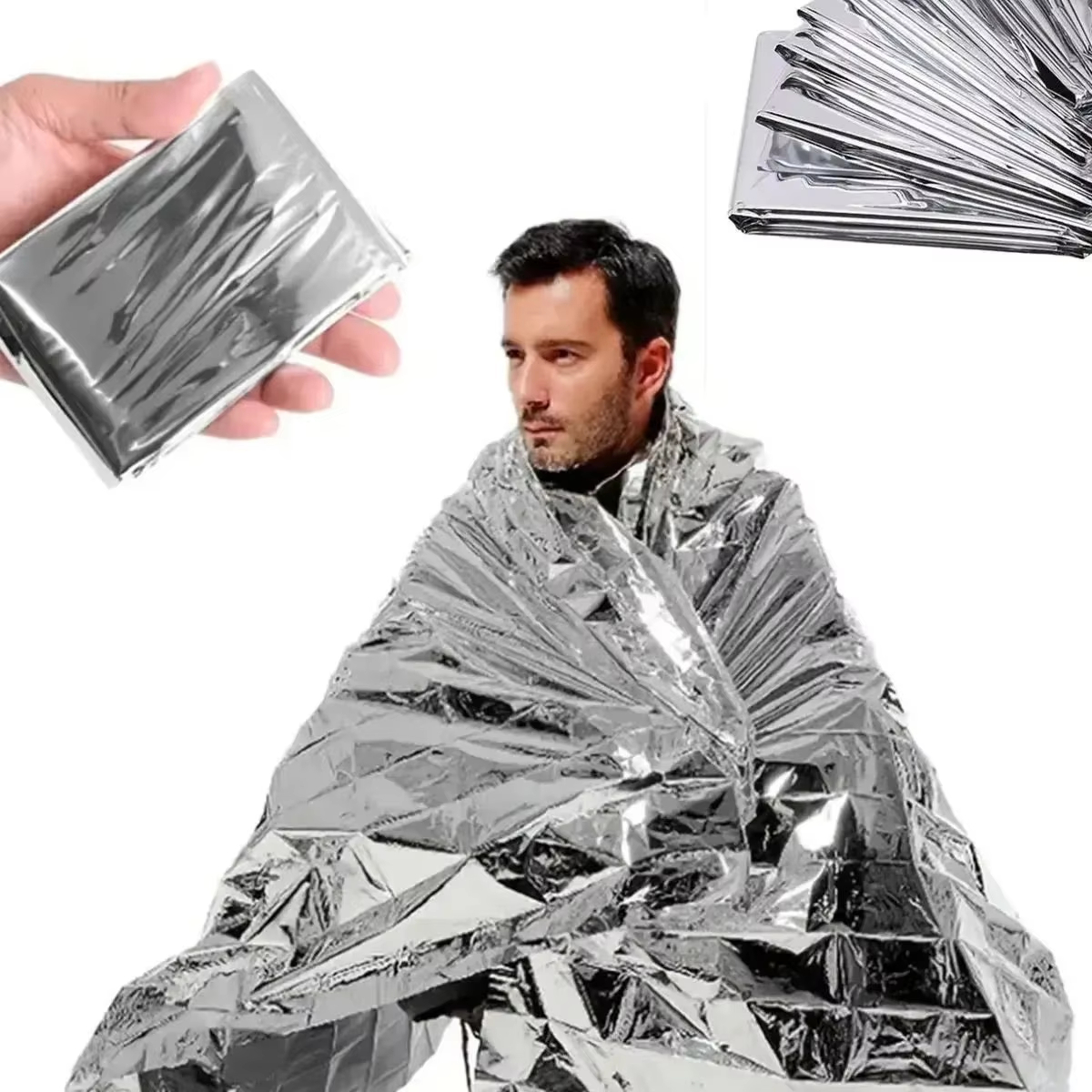 Waterproof Emergency Blanket O - Survival Blanket Reflective recension och pris