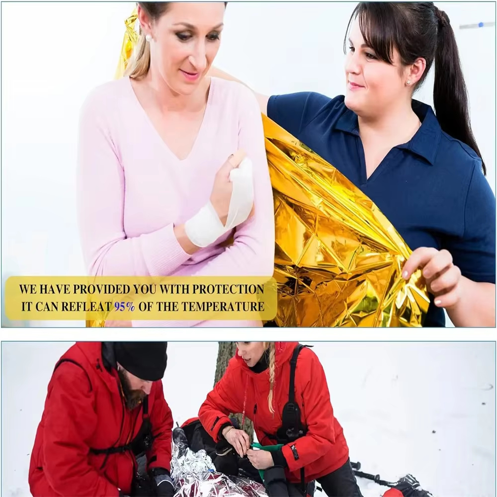 Waterproof Emergency Blanket O - Survival Blanket Reflective recension och pris