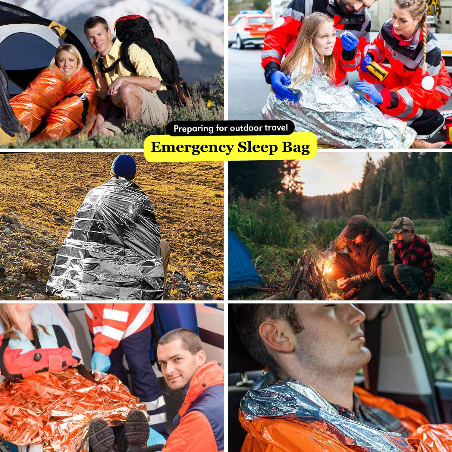 Portable Waterproof Emergency  - Bivy Bag Emergency recension och pris