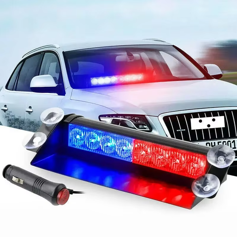 8 LED Universal Car Strobe Lig - Sos Light Strobe recension och pris