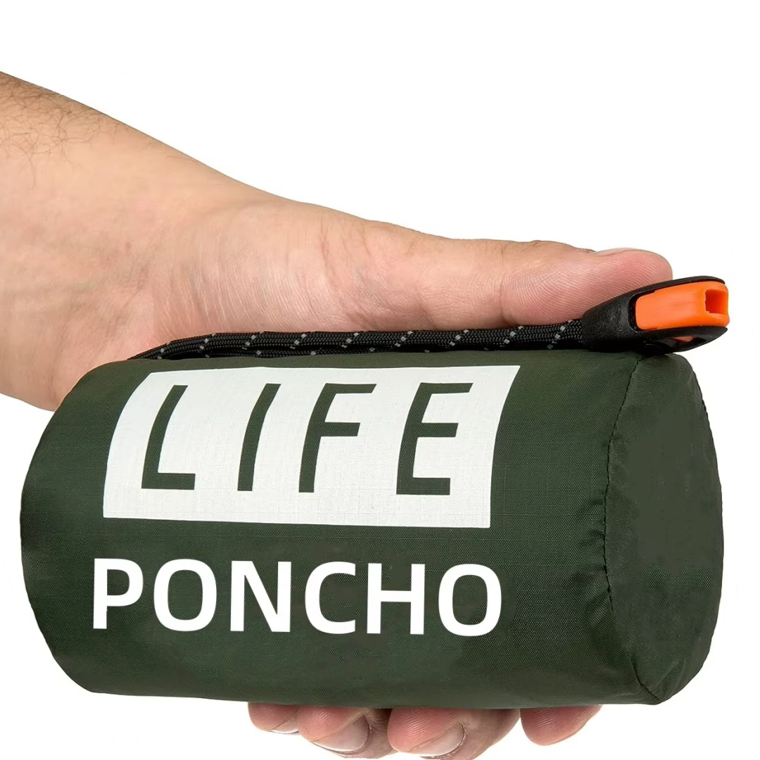 LIFE poncho Emergency Survival - Survival Blanket Reflective recension och pris