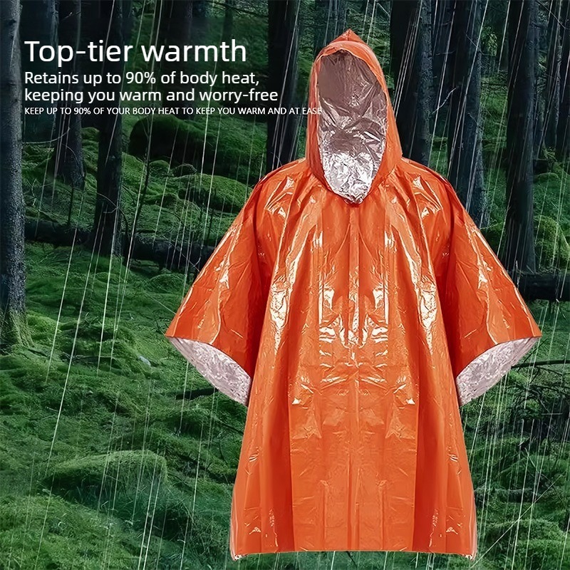 1-10PCS Emergency Blanket Ponc - Survival Blanket Reflective recension och pris
