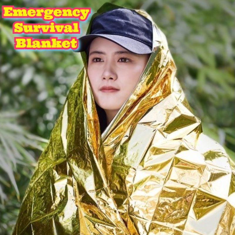 Emergency Survival Blanket Out - Survival Blanket Reflective recension och pris